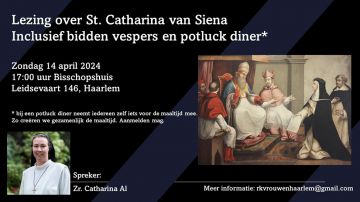 Bijeenkomst over Catharina van Siena