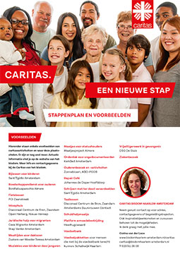 Caritasfolder - Een nieuwe stap