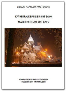 Liturgische kalender Sint Bavokathedraal