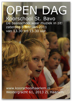 Open dag Koorschool