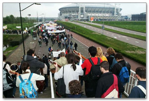 In 2005 stroomde de Arena in Amsterdam vol