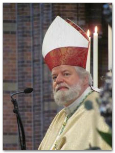 Mgr. Punt tijdens de bisschopswijding (foto: Tiltenberg)