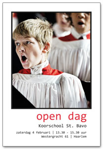 Open Dag Koorschool St. Bavo