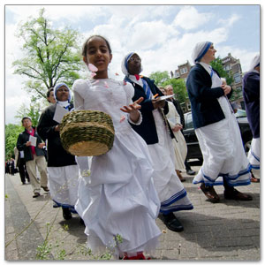 Sacramentsprocessie Amsterdam 2012