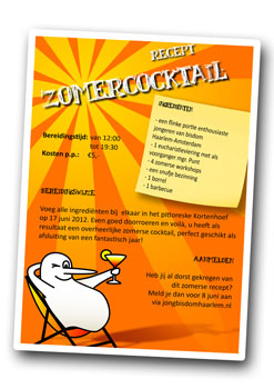 Jaarafsluiting Jongerenpastoraat - Zomercocktail