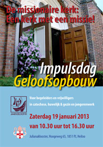 Impulsdag Geloofsopbouw - zaterdag 19 januari 2012