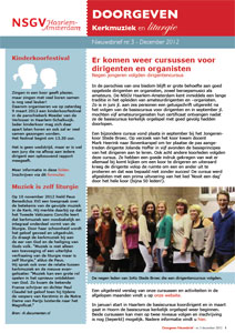 NSGV Nieuwsbrief Doorgeven december 2012