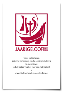 Gebedskaart - Jaar van het Geloof