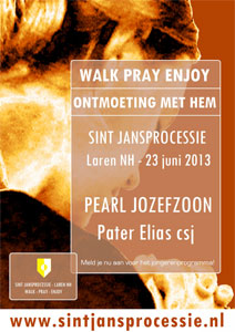 Zondag 23 juni - Walk Pray Enjoy