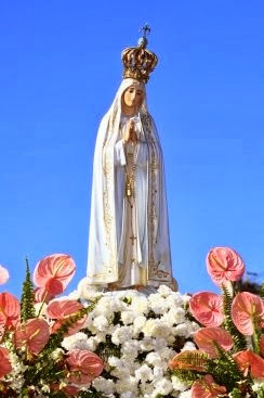Beeld van Maria van Fatima