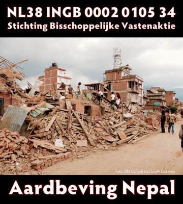 Bisschoppelijke vastenaktie voor Nepal