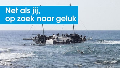 Bid zondag 3 mei mee voor bootvluchtelingen Middellandse Zee