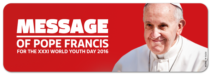 Boodschap paus Franciscus voor WJD 2016 in Krakau