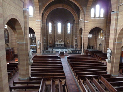 Interieur Boomkerk Amsterdam