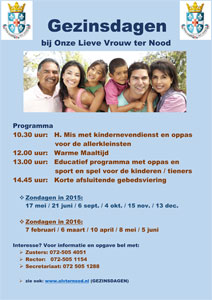 Flyer Gezinsdagen Heiloo