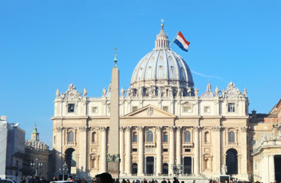 Paus Franciscus spreekt op Nederlandse dag in Rome