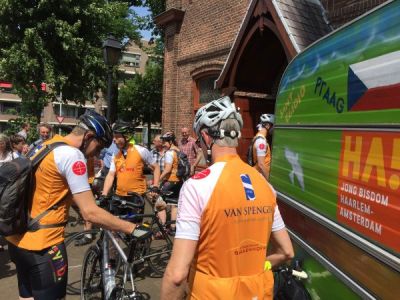 WJD-gangers op de fiets vertrokken!