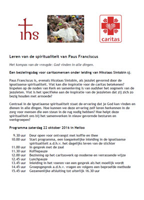 Bezielingsdag paus Franciscus 22 oktober 2016