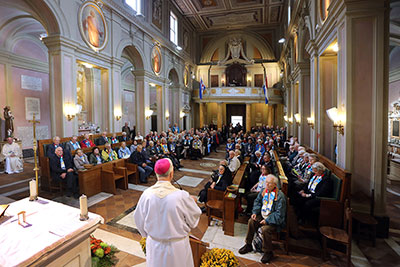 Eucharistieviering in de Friezenkerk