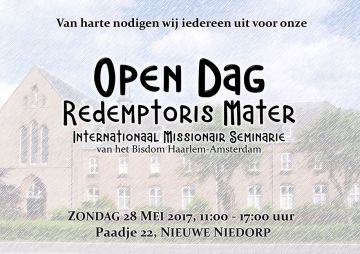 Open Dag Redemptoris Mater-seminarie