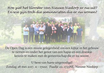 Open Dag Redemptoris Mater-seminarie