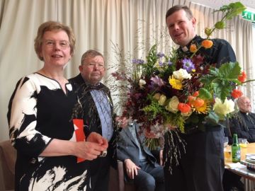 Bloemen en mooie woorden van dr. Bart Putter