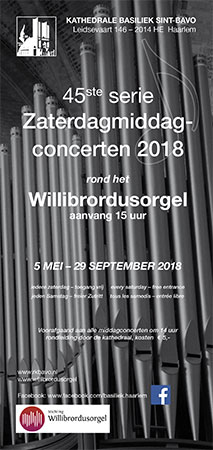 Zaterdagmiddagconcerten Bavokathedraal