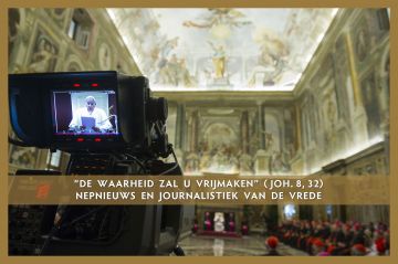 Journalistiek die de vrede in de wereld door de waarheid bevordert