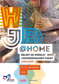 Flyer van het Thuisprogramma WJD 2019