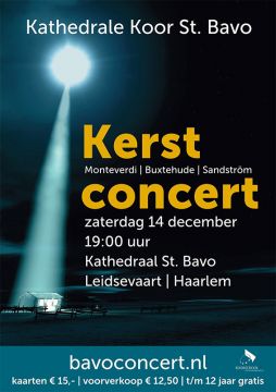 Kerstconcert kathedraal koor Bavokathedraal