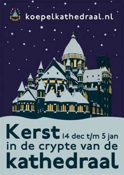 Kerst in de crypte van de kathedraal