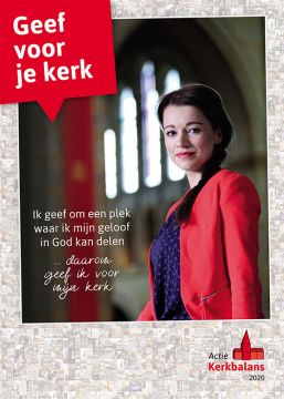 Poster Actie Kerkbalans 2020