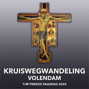 Kruiswegwandeling door Volendam