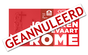 Jongerenbedevaart naar Rome geannuleerd