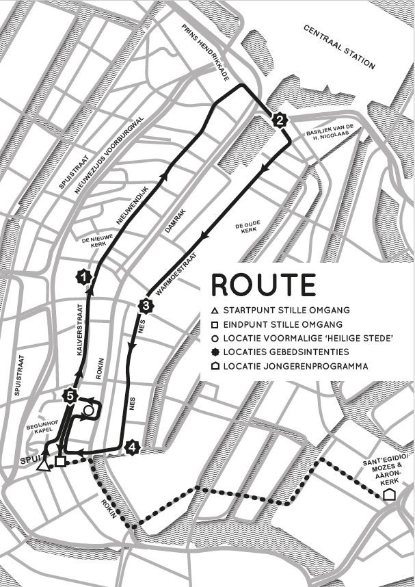 Stille Omgang Route