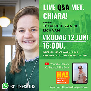 Q&A-sessie met Chiara van Voorst