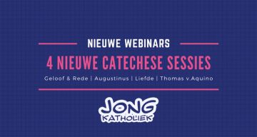 Vier JongKatholiek webinars gepland