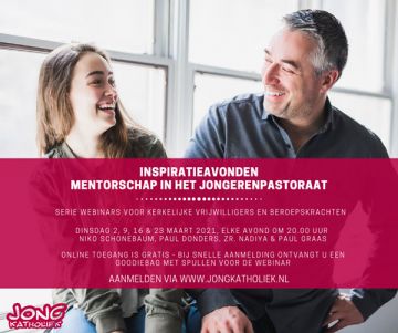 Inspiratieavonden over Mentorschap in het jongerenpastoraat