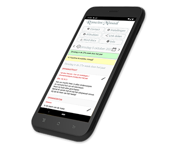 Missaal-app gepresenteerd