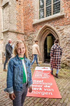 Rode lopers van Actie Kerkbalans