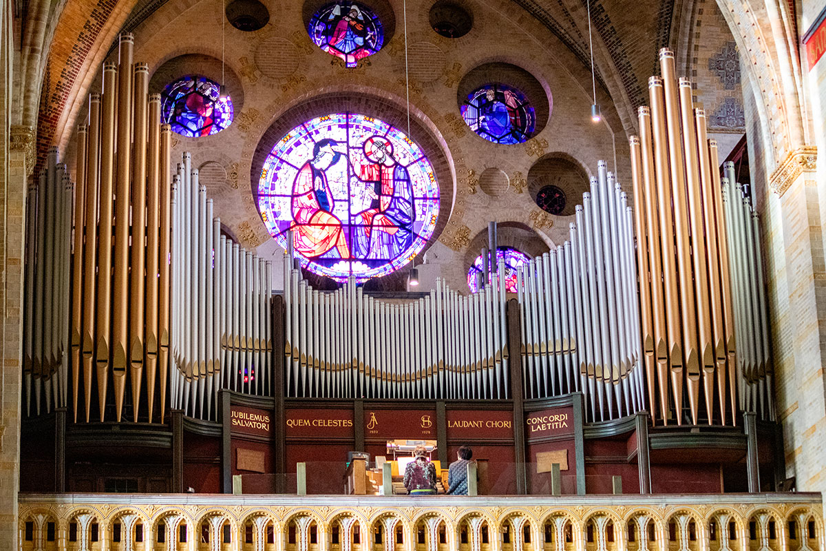 Grote Pijporgel in de Sint-Bavokathedraal te Haarlem