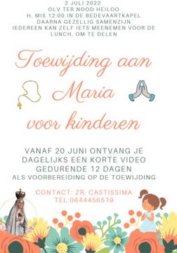 Toewijding aan Maria voor kinderen