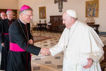 Ontmoeting met paus Franciscus