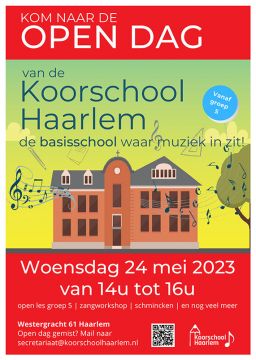 Open dag Koorschool Haarlem