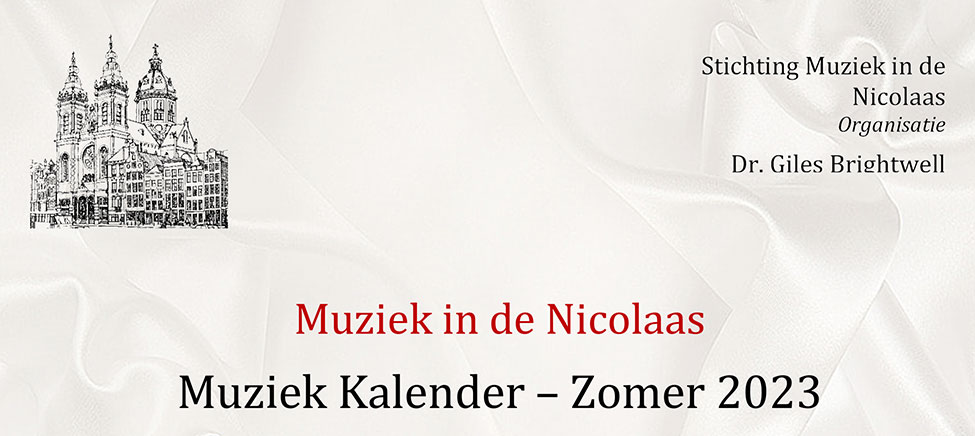 Uitvoeringenserie - Muziek in de Nicolaas