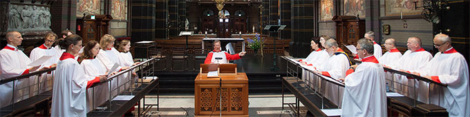 Choral Evensong in de Nicolaasbasiliek Amsterdam