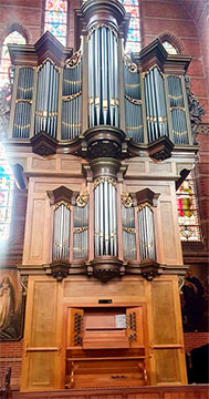 Van den Brinkorgel in de Vituskerk Hilversum