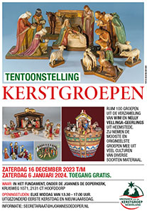 Kerstgroepen tentoonstelling