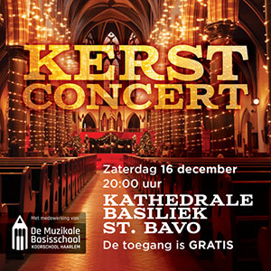 Kerstconcert Bavokathedraal Haarlem