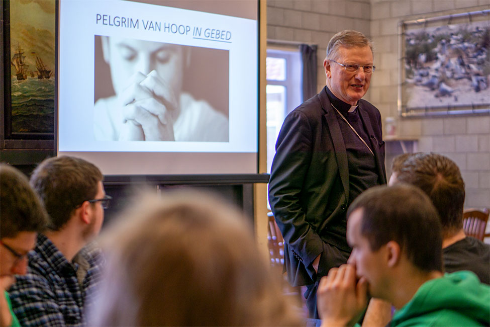 ‘Ga door je leven met mentaliteit pelgrim’ ‘Ga door je leven met mentaliteit pelgrim’